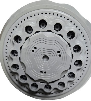 Hansgrohe Clubmaster 3 Setting Brushed Nickel Shower Head