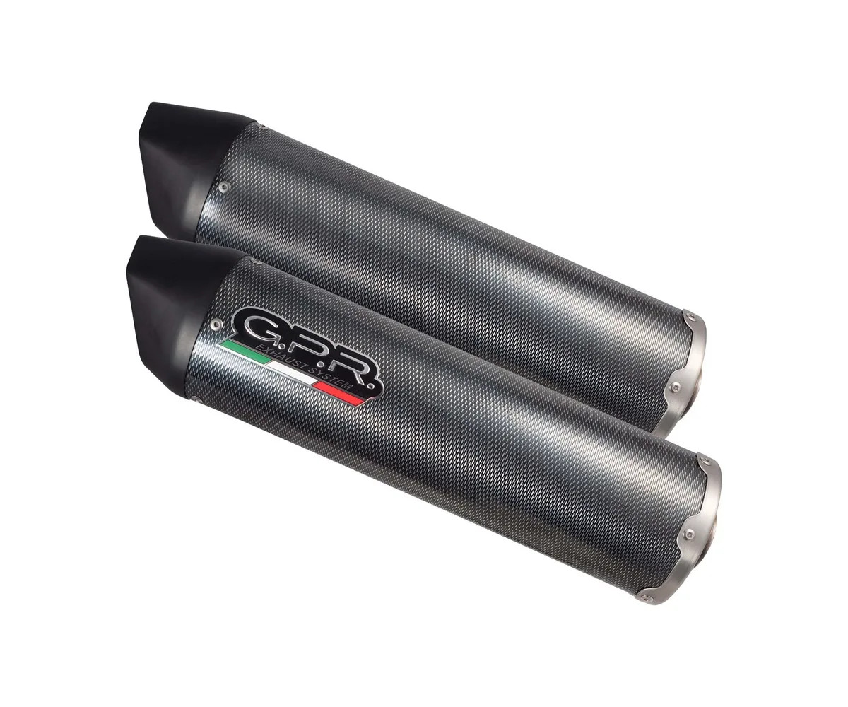 Black GPR 2 Exhaust Mufflers Furore Poppy Appr Ducati SS Ss 750 1991 1998