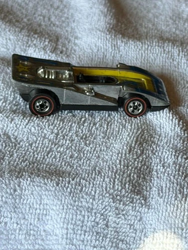 HOT WHEELS REDLINE Chrome STEAM ROLLER 3 STAR VERSION FROM 1974 HONG KONG