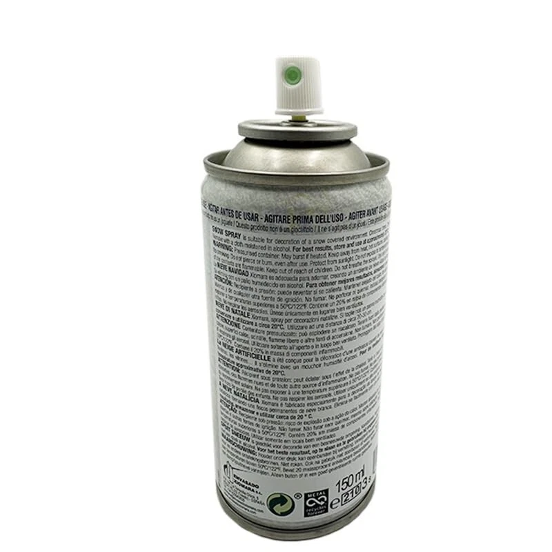 Neve Artificiale 3 Bombolette Spray da 150ml per Alberi di Natale e Presepi 7352 - Immagine 2 di 4