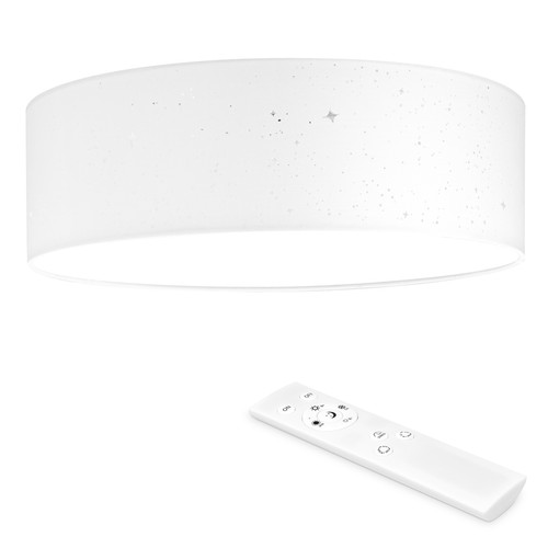 Lampadario Camera da Letto con Telecomando Dimmer per Luce LED Regolabile - Foto 7 di 8