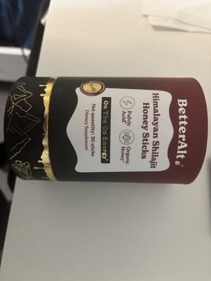 Better Alt Pure Himalayan Shilajit Cinnamon Honey Sticks with Organic Honey,best