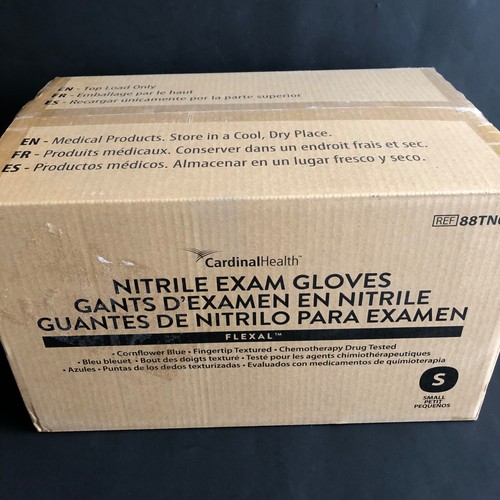 2000 Stück Etui - Cardinal Health Flexal Nitril Untersuchungshandschuhe S/M/L Ablaufdatum 2026 - Bild 7 von 35
