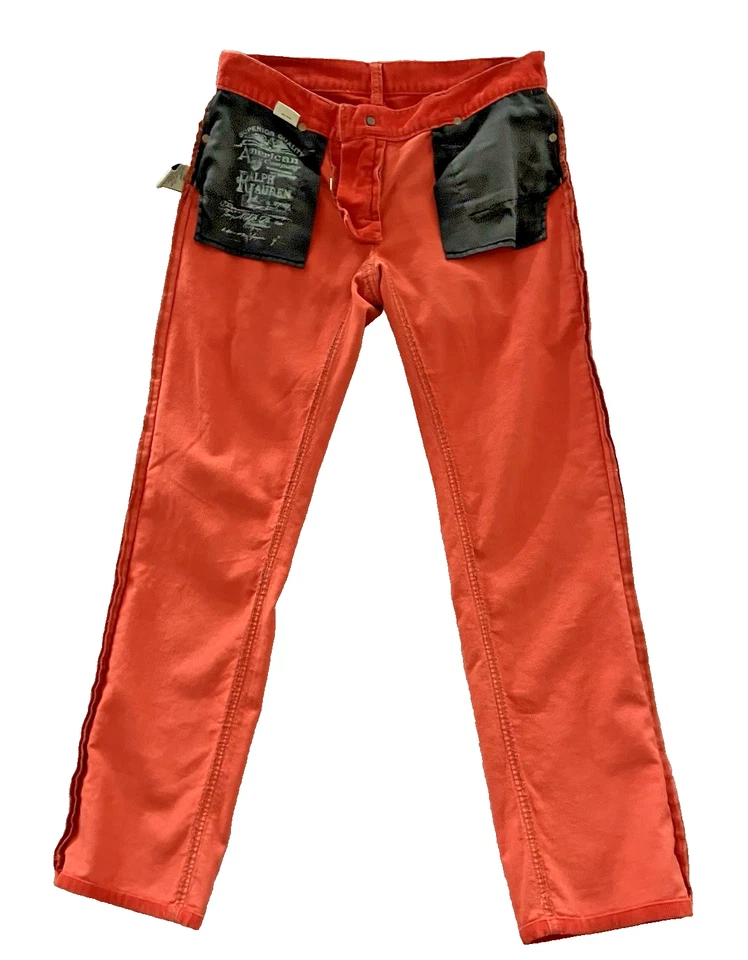 Pantalones de mezclilla para mujer Polo Ralph Lauren Madison 888 elásticos de pana talla 27 Foto 4 de 4