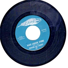 HUDSON AND LANDRY: THE HIPPIE & THE REDNECK / AJAX LIQUOR STORE ..45 RPM -2619