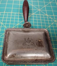 Caliphs of Cairo 1969 Silver Plate Silent Butler Crumb Catch Candy Dish