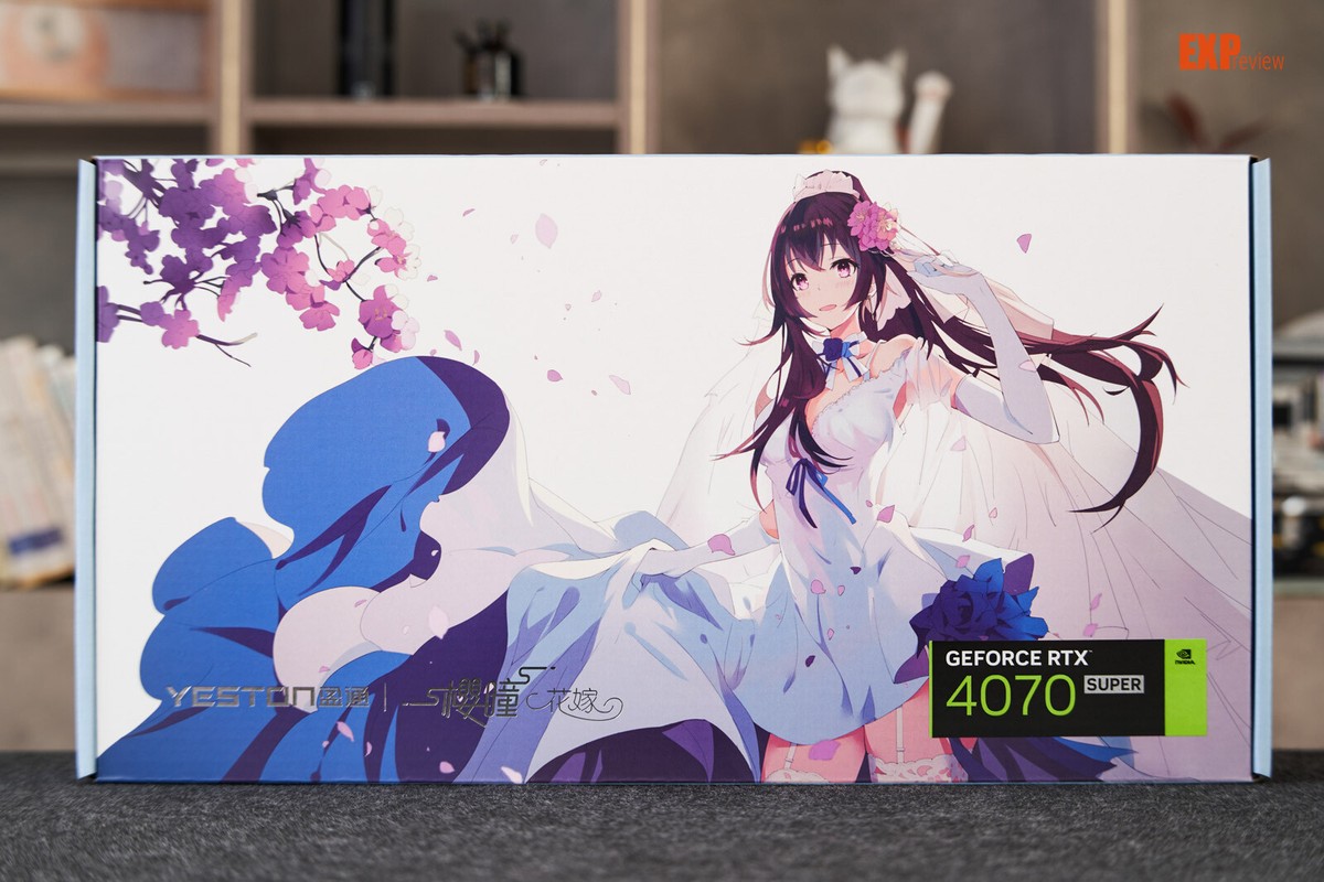 Yeston GeForce RTX 4070 Super Sakura 12GB GDDR6X Graphics Yeston GeForce RTX 4070 Super Sakura 12GB GDDR6X Graphics