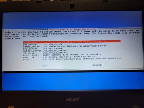 Clonezilla 64 Bit Bootable Image, Restore, Backup - Windows/Linux 32G USB Stick - Picture 6 of 13