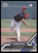 2024 Topps Now Road to Opening Day Atlanta Braves #OD-156 Spencer Strider