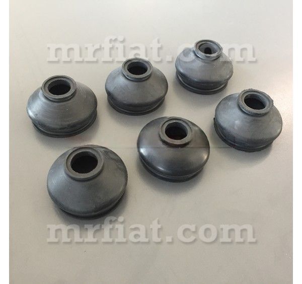 Maserati Mistral Coupe Steering Tie Rod Rubber Cowling (6pcs) New