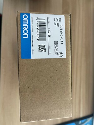 OMRON SYSMAC CJ1M-CPU11 CJ1MCPU11 Programmable Controller NEW IN BOX #LRR