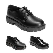 US Boys Girls Dress Shoes Casual Shoes School Uniform Shoes Oxford Wedding Shoes