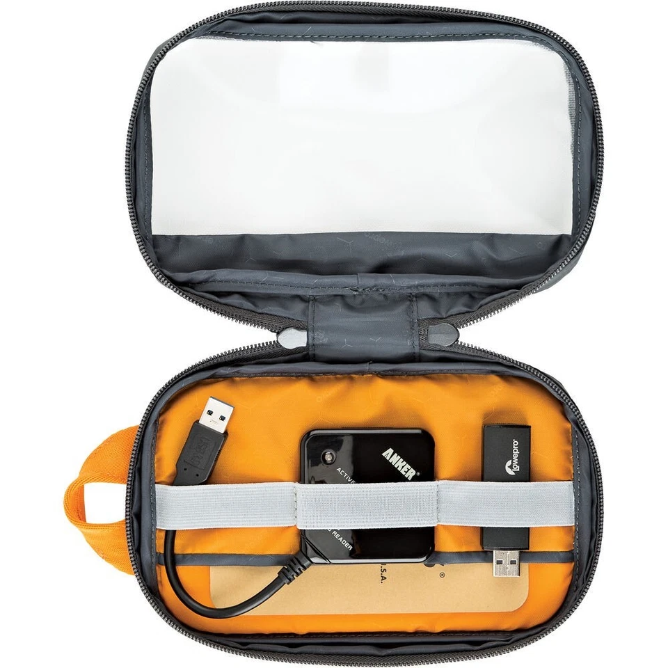 Lowepro GearUp Pouch (Mini, Gray) Mfr # LP37138 - Image 4 of 4