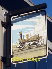 Photo 6x4 The North Star Inn sign  c2010