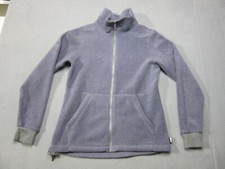 REI Jacket Womens Medium Purple Fleece Mock Neck Pockets Outdoor Full Zip Hiking