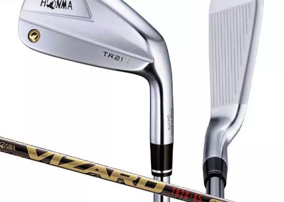 Honma Tour World TR21-X Iron Set 6-10 Vizard TR20-65 R Flex Graphite Shaft