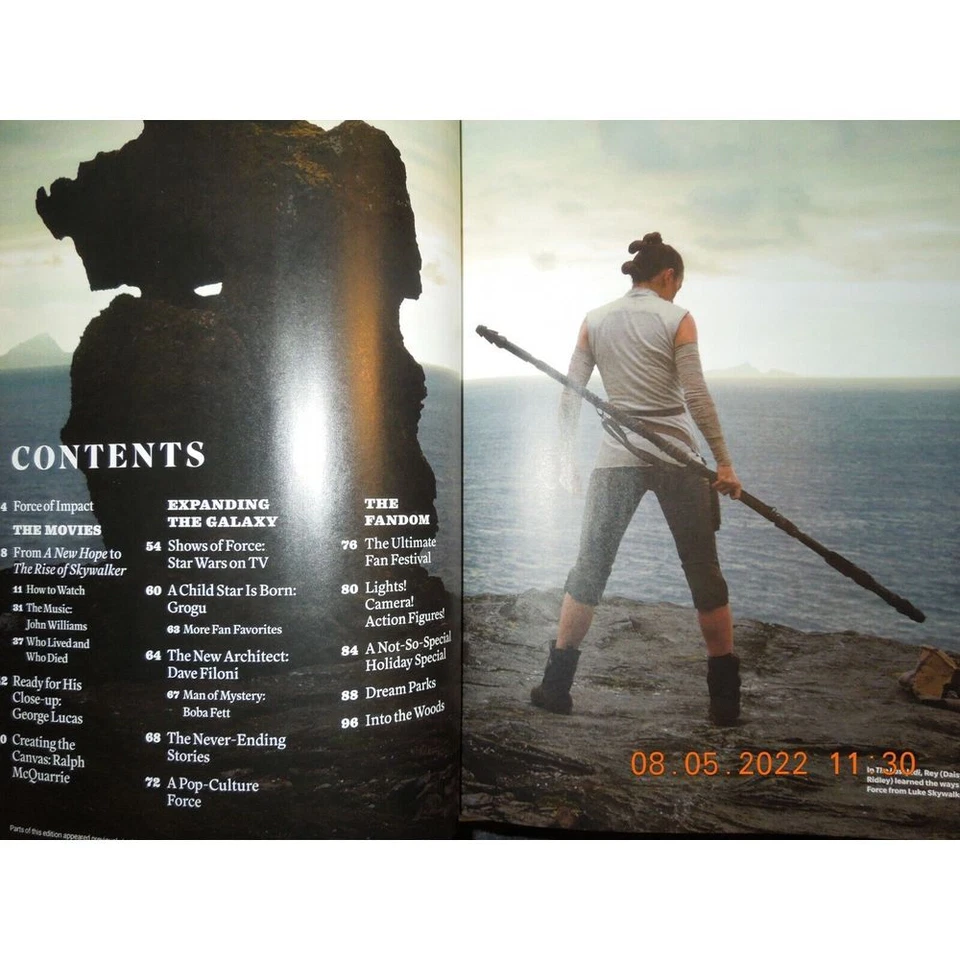 STAR WARS los angeles times THE SKYWALKER SAGA & BEYOND 45 years GEORGE LUCAS - Image 4 of 4