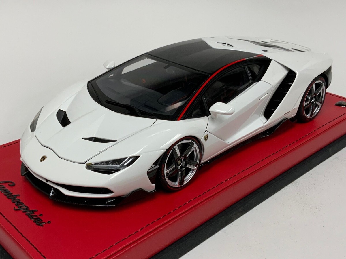 1/18 AutoArt Lamborghini Centenario Coupe Isis White 79111