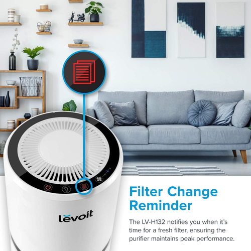 LEVOIT Air Purifier for Home Smokers Allergies and Pets Hair, True HEPA Filter - Picture 7 of 12