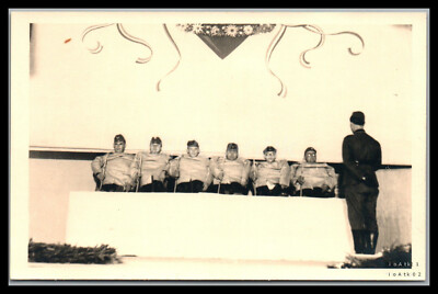 Foto, WK2, 1.San.Ers.Abtlg.5 Dobruska, Abschiedsabend im Sokol-Heim b, 1940 L12L