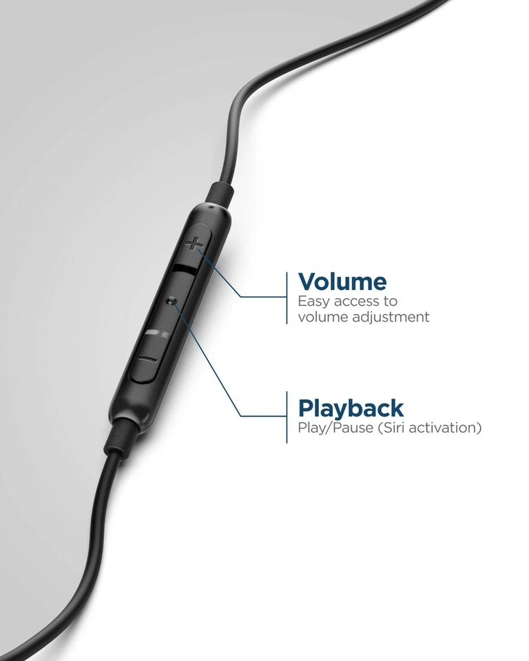 Type C Headphones In Ear Wired USB C Earphones w Microphone for iPad Pro/Samsung - Image 3 of 4