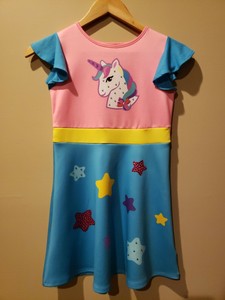 unicorn dress size 10