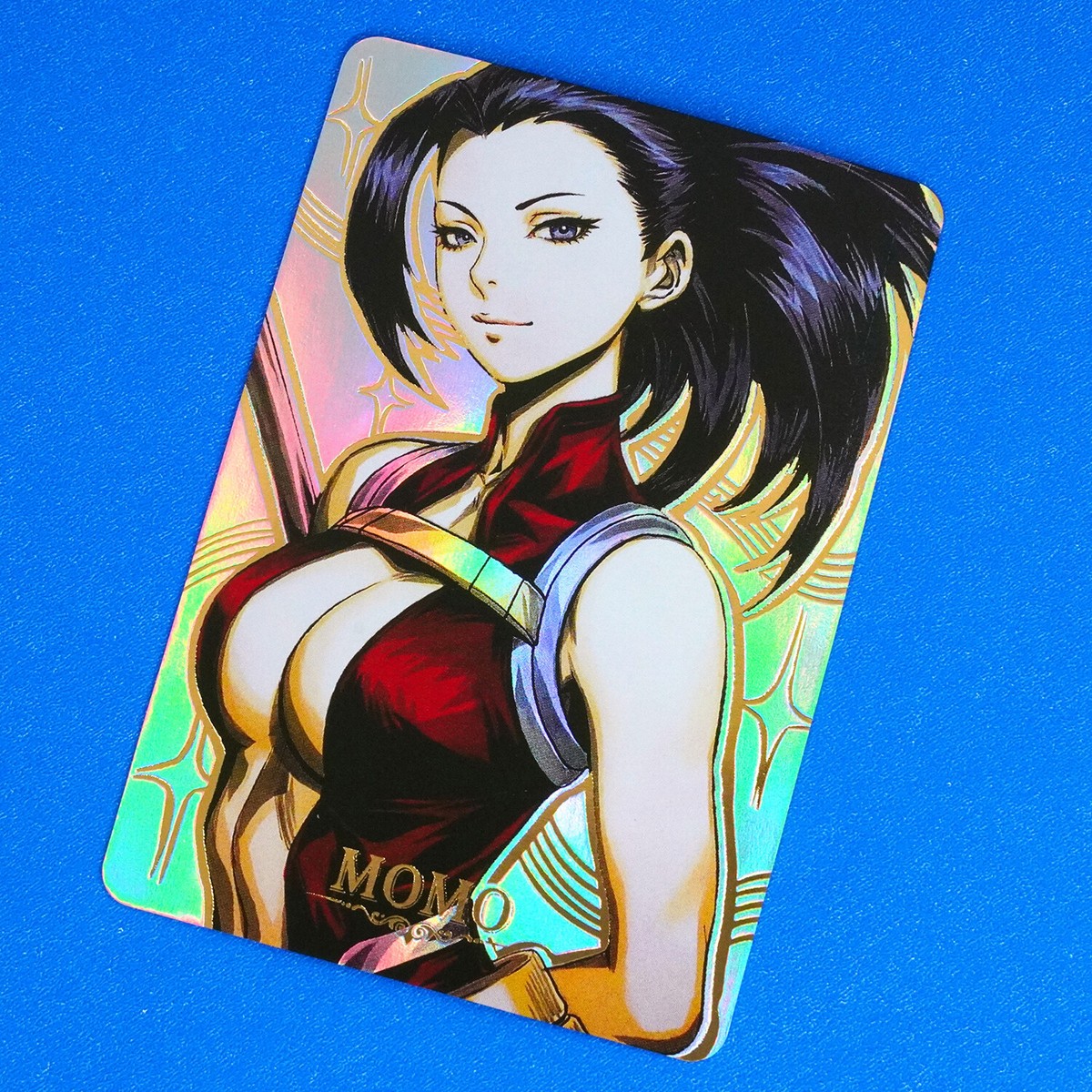 My Hero Academia Momo Yaoyorozu Rainbow Foil Holographic Character