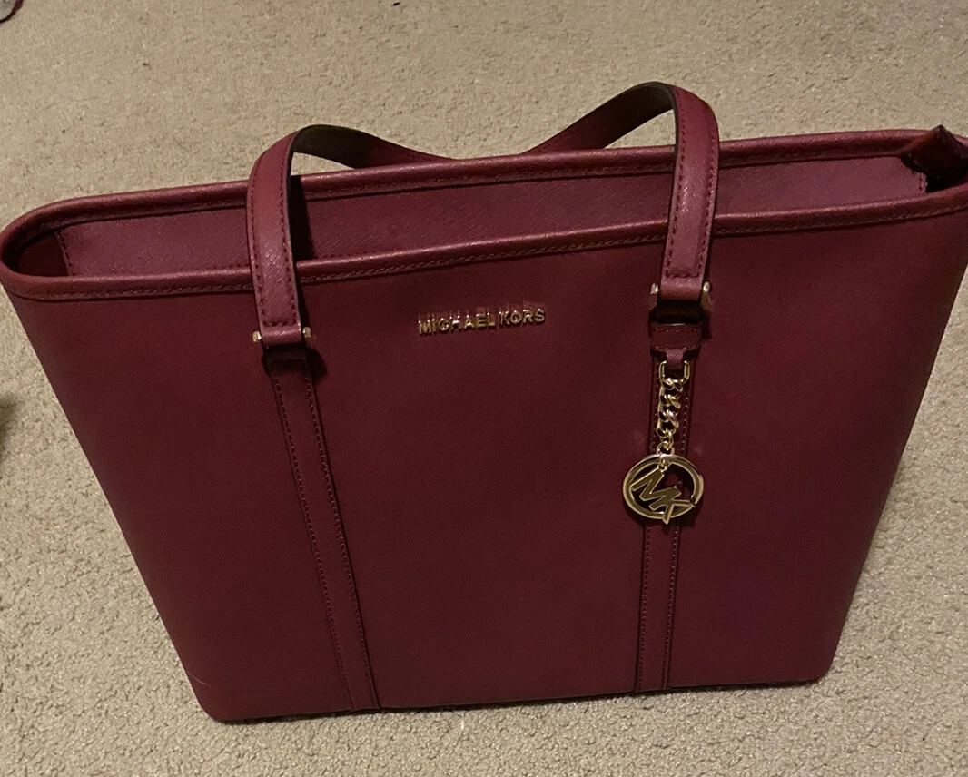 Red Michael Kors Laptop Bags for Women