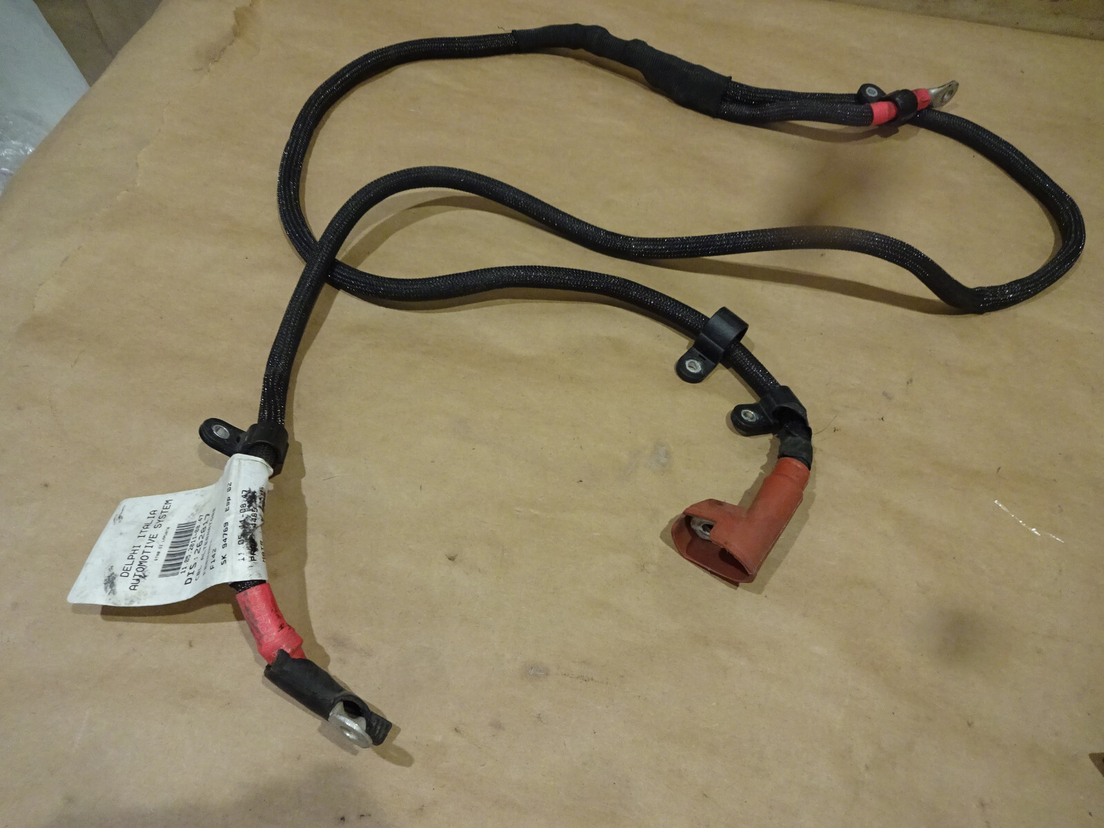 Ferrari 458 Spider, Italia - Cable From Alternator To Starter - P/N 262817