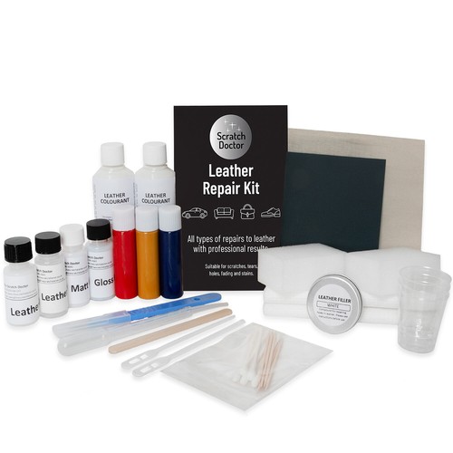 LEATHER Repair Kit for FORD Car Interior. FIX Tear, Scratch, Scuffs