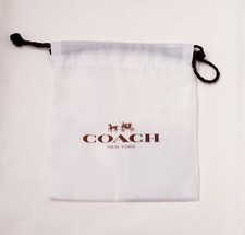 Coach Small Jewelry Drawstring Storage Dust Bag Cover New