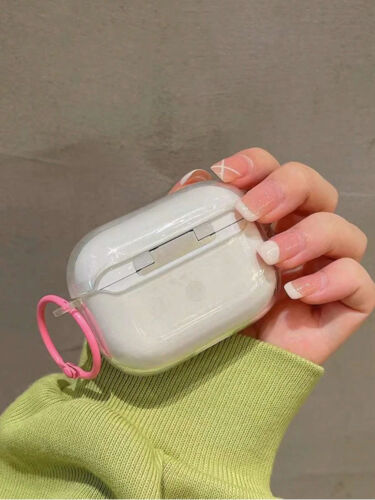 Sanrio KT Cat Custodia Silicone Trasparente per AirPods 1 2 3 Pro Pro2 4a Generazione - Foto 4 di 4