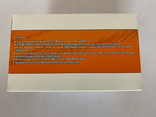 NEWLink NLHP-555W 500Mbps Powerline Wireless Access Point - Single Unit Pack - 第 6/9 張圖片