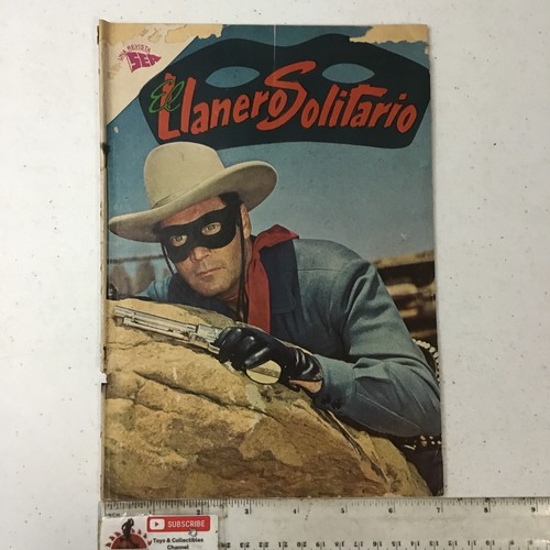 SPANISCHE MEXIKANISCHE COMICS EL LLANERO SOLITARIO #128 LONE RANGER NOVARO MEXIKO COMIC