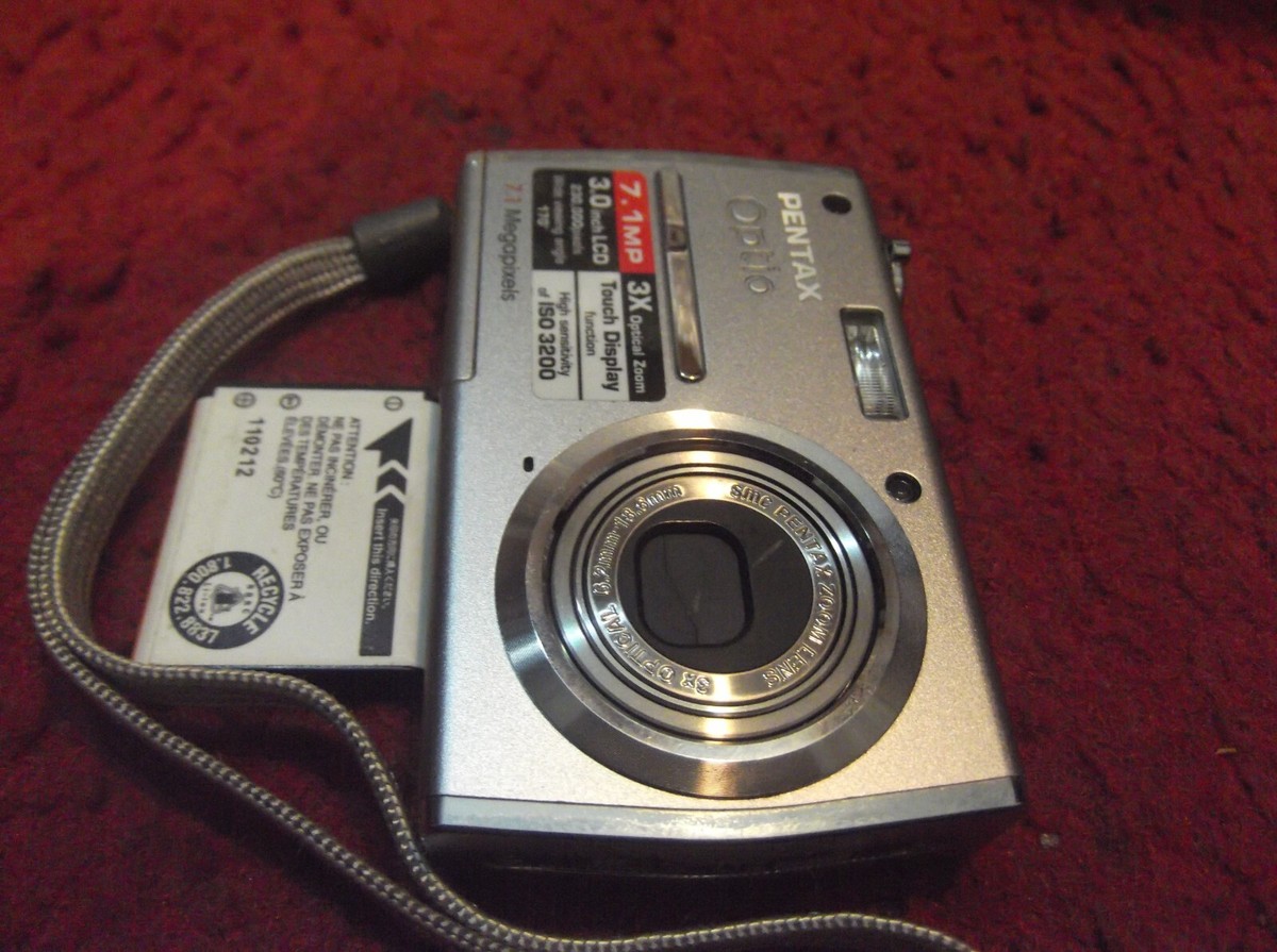 Pentax OPTIO T30 TOUCH DISPLAY 7.1MP 3x Digital Camera