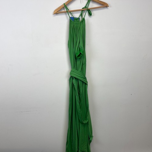 New Patatgonia Lithia Dress Womens Size M Green Organic Cotton 2008 - Picture 3 of 6