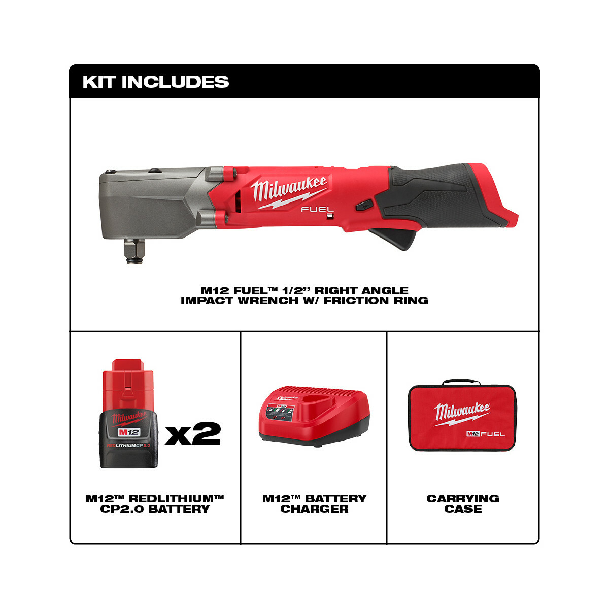 Milwaukee 2565-22 M12 Fuel 1/2