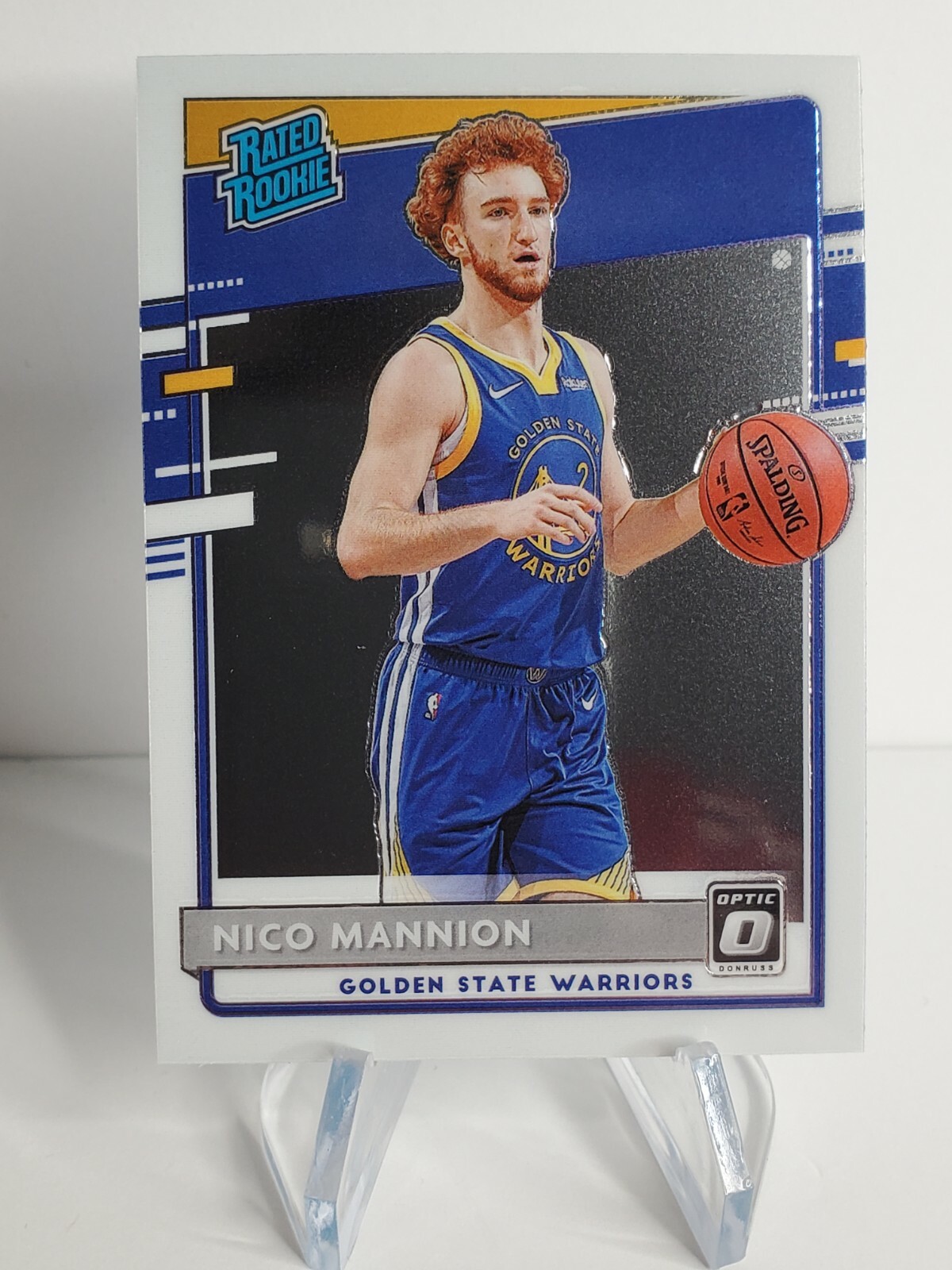 2020-21 Panini Donruss Optic "NICO MANNION" RATED ROOKIE #190 Card! WARRIORS! 🔥