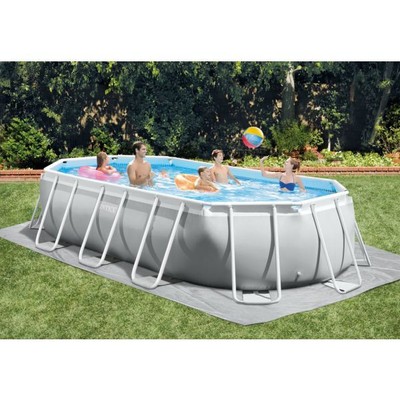 NNEDSZ 5.03M X 2.74M X 1.22M PRISM FRAME OVAL POOL SET