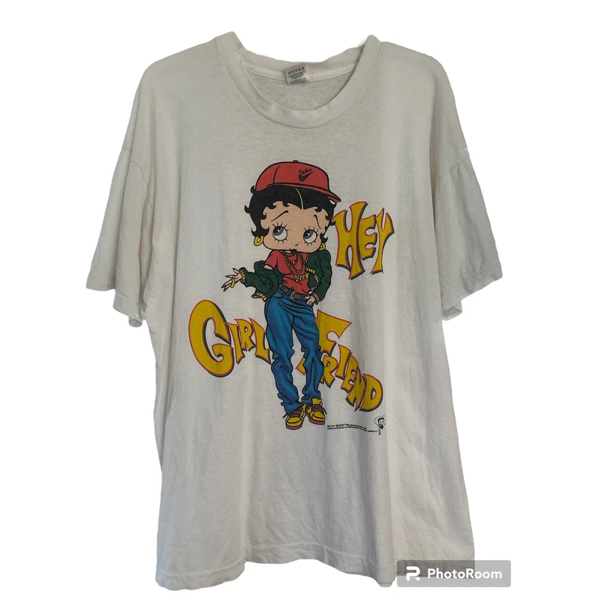 Vintage 1992 Betty Boop shirt Fruit of the loom made in USA size XL
