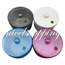 1x Dental Plastic Burs Cleaning Box Autoclave Disinfection Sterilize Box 4 Color