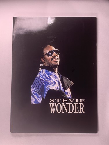 Stevie Wonder Programme Original South East Hong Kong And Taiwan Tour 1988