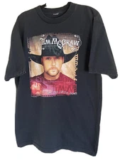 Tim  McGraw T-Shirt Set This Circus  Down 2001 T SHIRT Men’s Size XL