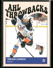 2023-24 Upper Deck AHL - Ahl Throwbacks Trevor Carrick #TB-5