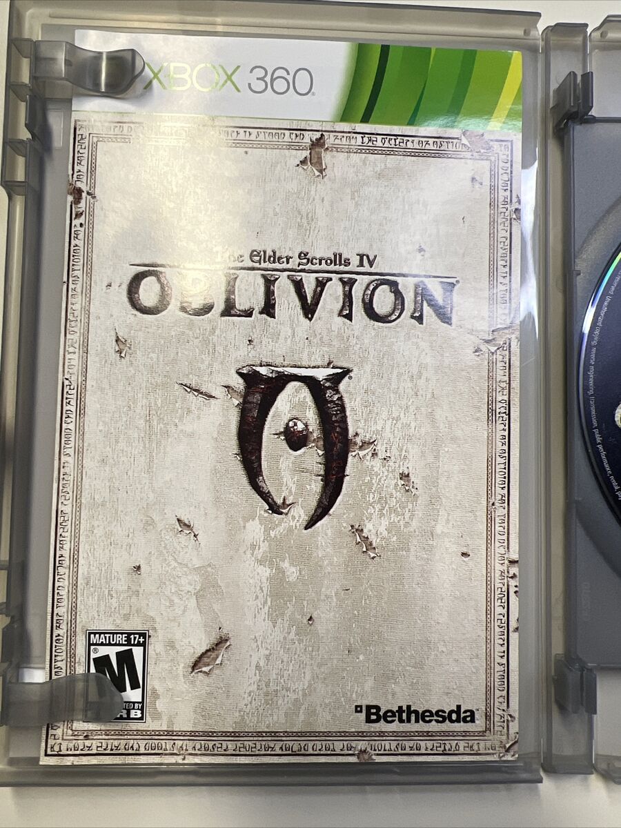 Elder Scrolls IV Oblivion Game of the Year Edition: Xbox 360 Xbox One Brand  New 710425392849