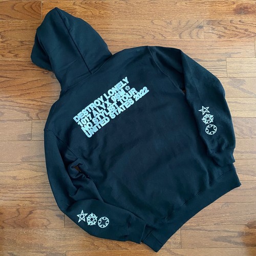Destroy Lonely No Stylist Heavy Cotton Pullover Tour Merch Hoodie New Size Small