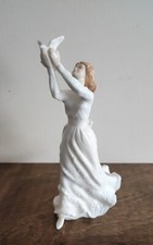 Vintage 1991 Royal Doulton Porcelain Lady Thinking of You
