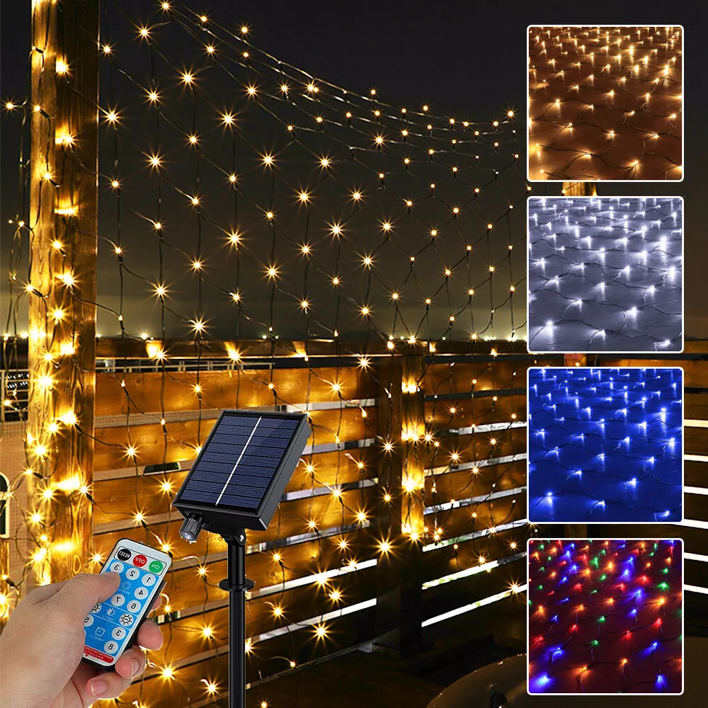 Exposition möglich Sei ruhig lichterkette netz außen solar Kosmisch