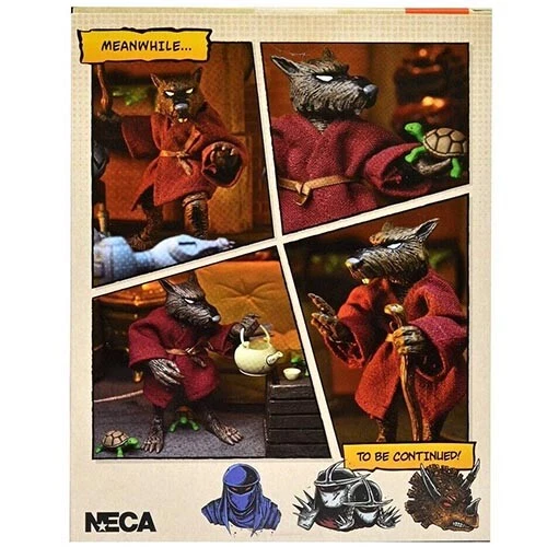 NECA Splinter Eastman Laird’s Teenage Mutant Ninja Turtles 7" Scale Figure TMNT - Image 4 of 4