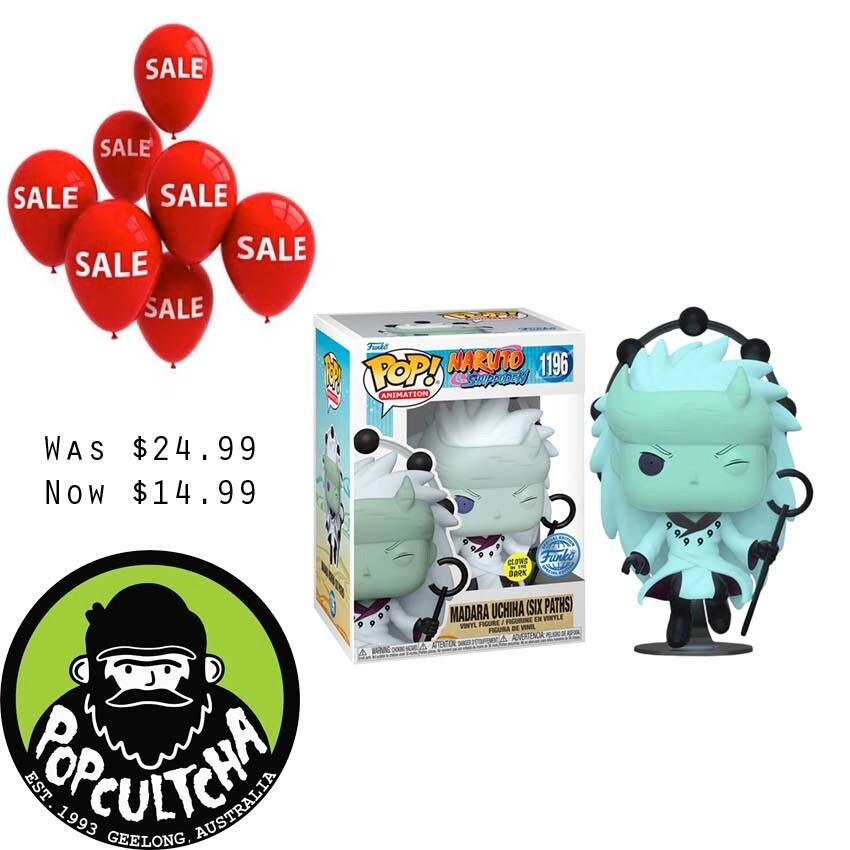 Naruto: Shippuden - Madara Uchiha Glow in the Dark Pop